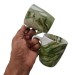 Premium Green & White Marble Design Ceramic Coffee Mug